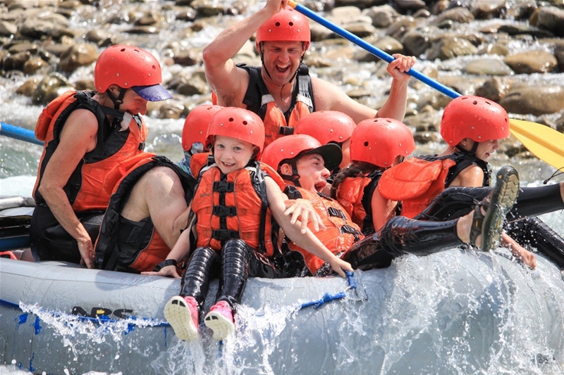 Whitewater Rafting on the Elk River
